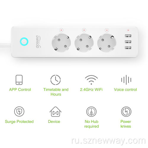 Xiaomi Youpin Gosund P1 Smart Power String